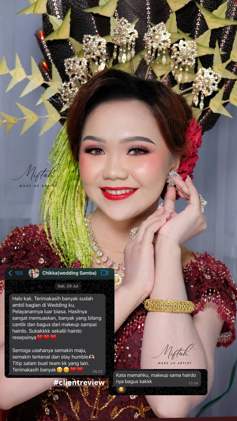 MBS_Testimoni Wedding Makeup Adat Dayak